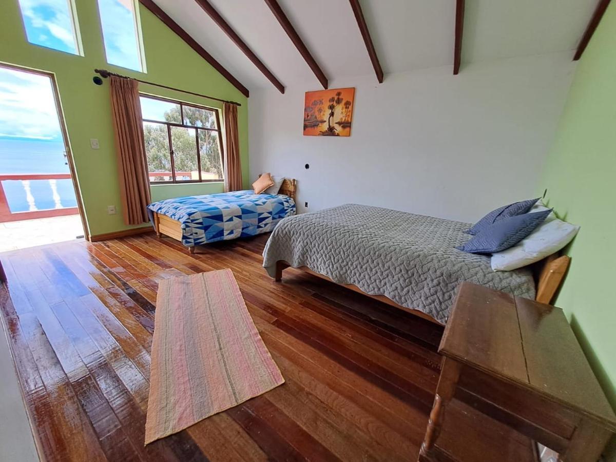 Hostal Palacio Del Inca Comunidad Yumani Exteriör bild