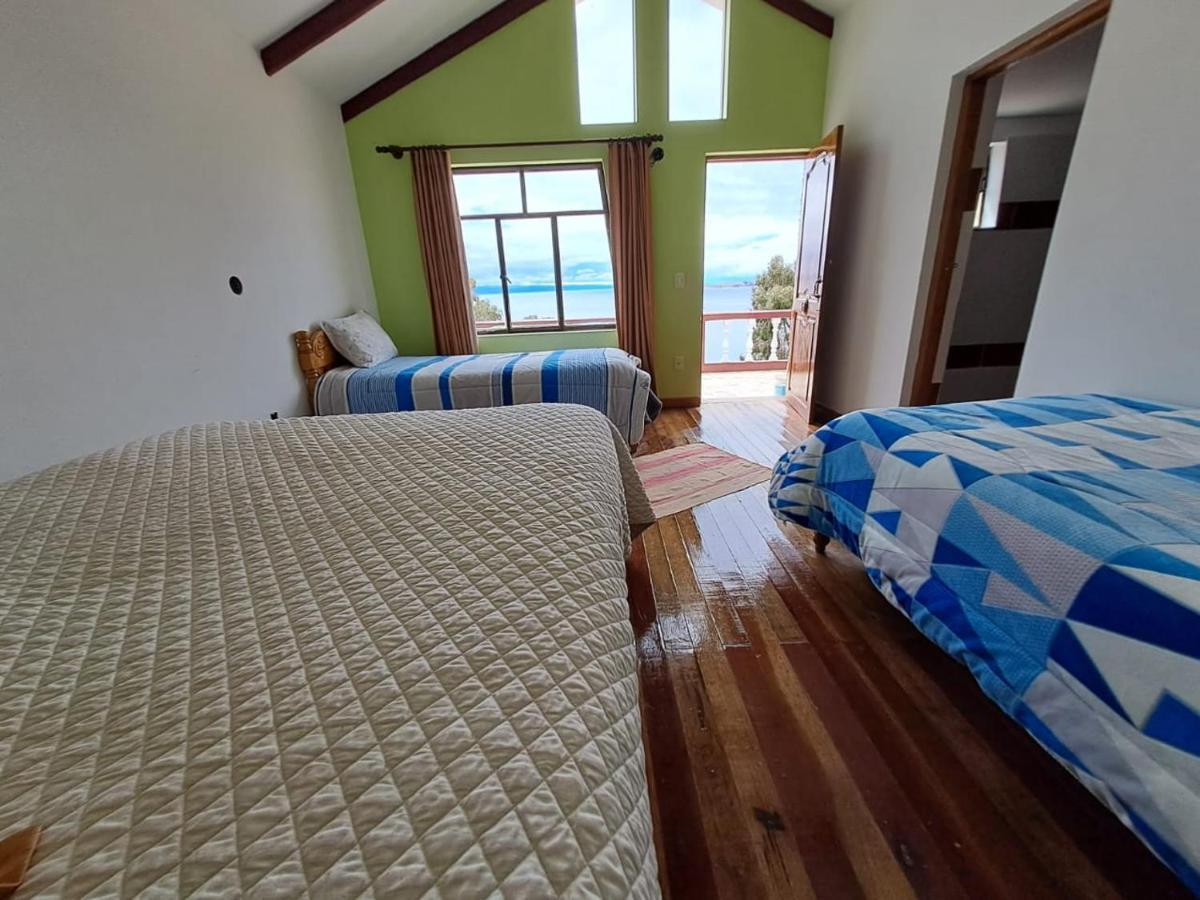Hostal Palacio Del Inca Comunidad Yumani Exteriör bild