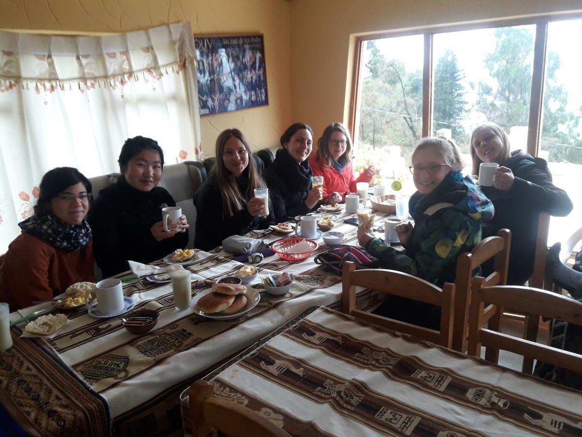 Hostal Palacio Del Inca Comunidad Yumani Exteriör bild