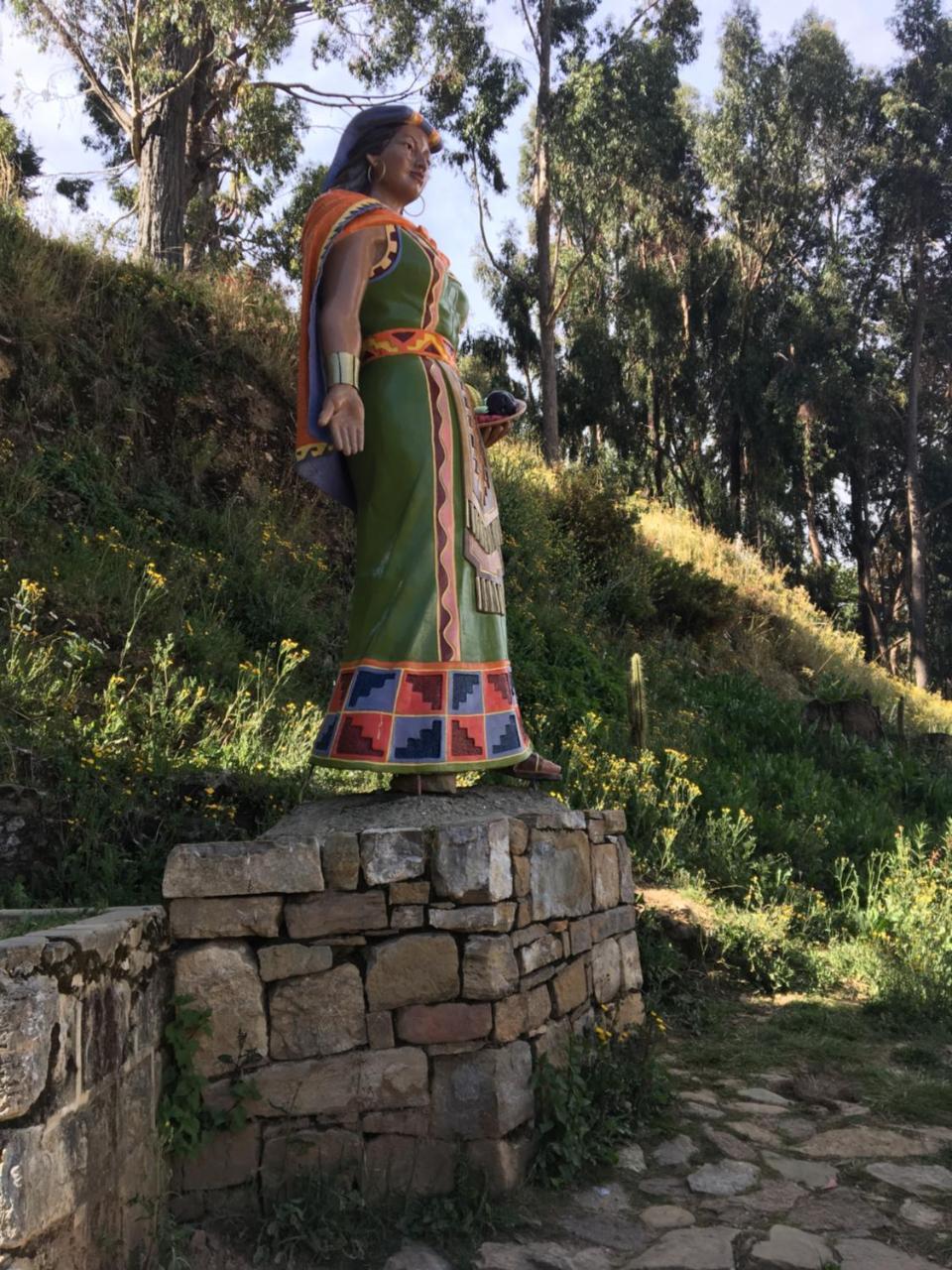 Hostal Palacio Del Inca Comunidad Yumani Exteriör bild