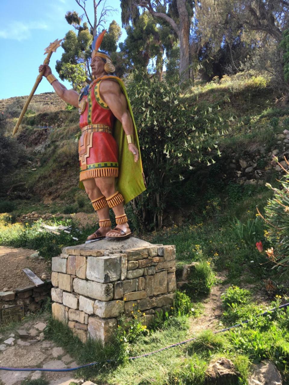 Hostal Palacio Del Inca Comunidad Yumani Exteriör bild