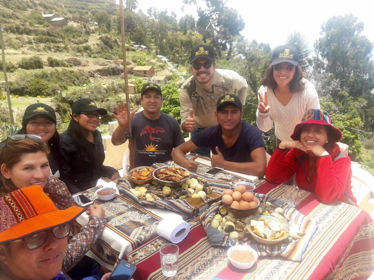 Hostal Palacio Del Inca Comunidad Yumani Exteriör bild
