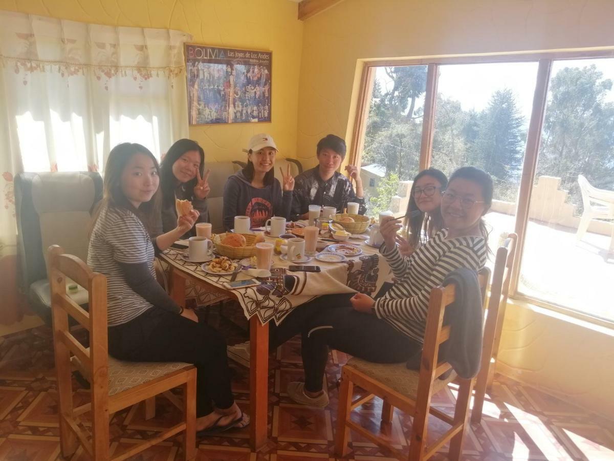 Hostal Palacio Del Inca Comunidad Yumani Exteriör bild